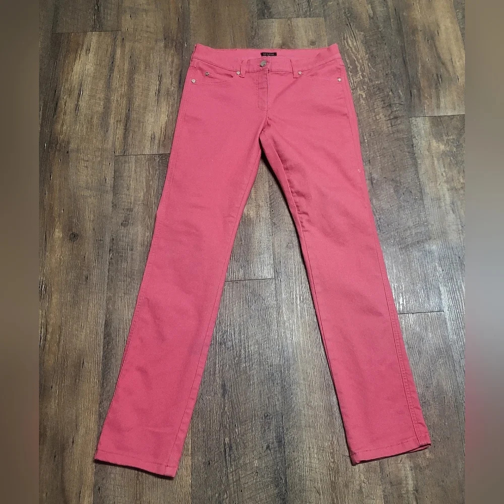 Escada Jeans - Size 38 (US 8) - Salmon Color - Straight Leg